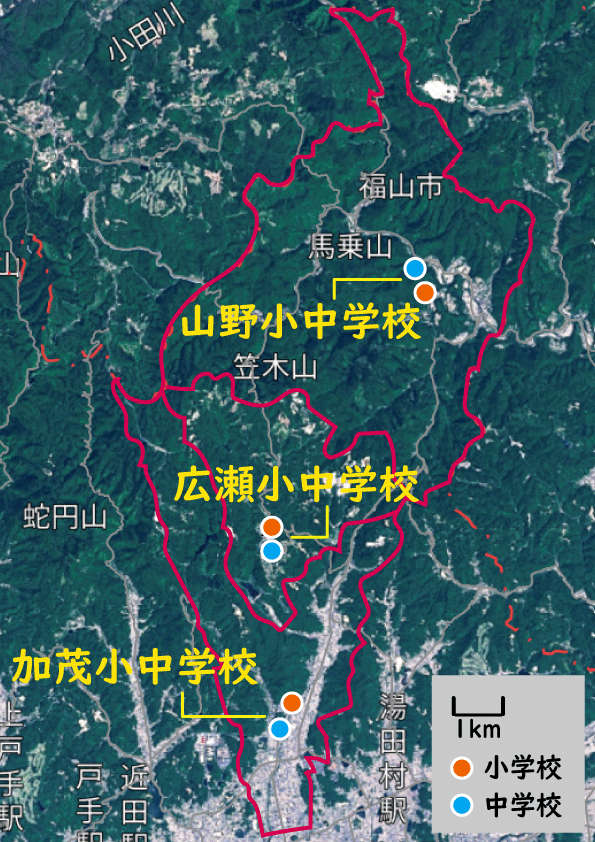 山の地図