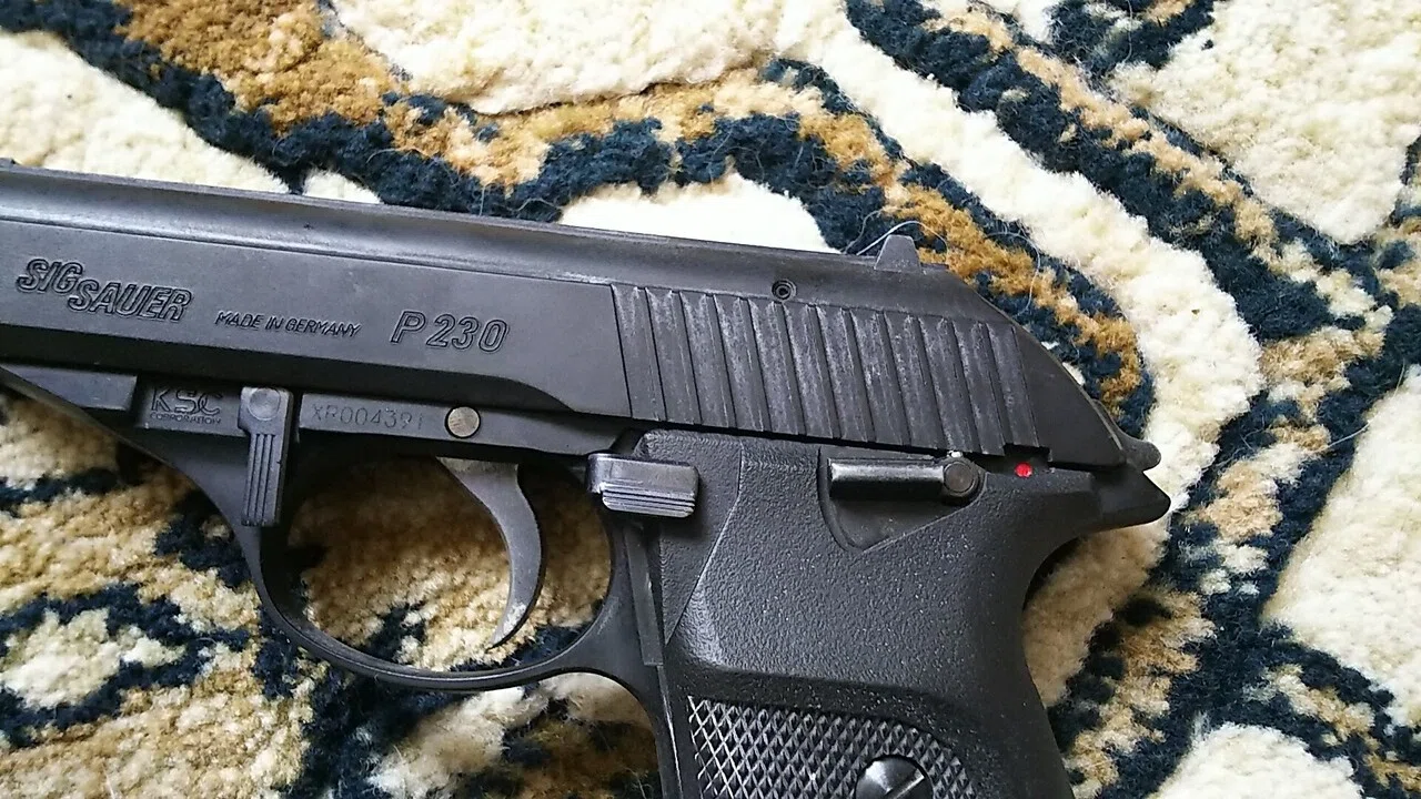 KSC SIGSAUER P230JP エアガン レビュー ガスブロハンドガン ガスガン