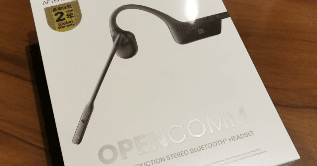 控えめに申し上げて最&高!常時装着時代の骨伝導ヘッドセット