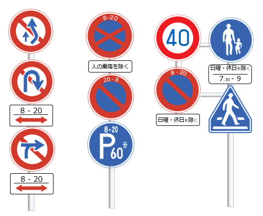 タラタタ  道路標識リング