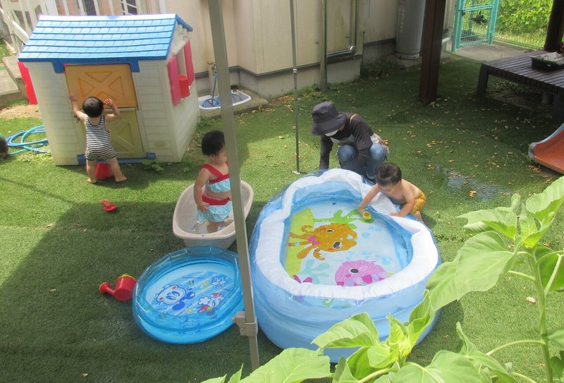 鳥取こども学園でのワンシーン