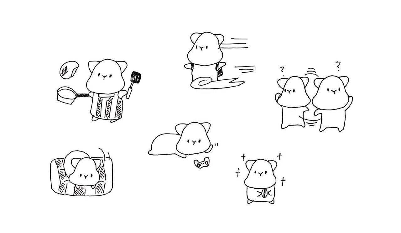 はむすけの日常 はむすけ Note