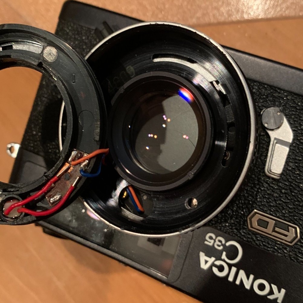 コニカc35FDのCdS移植｜フィルム文化を守る会