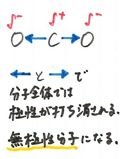 二酸化炭素分子