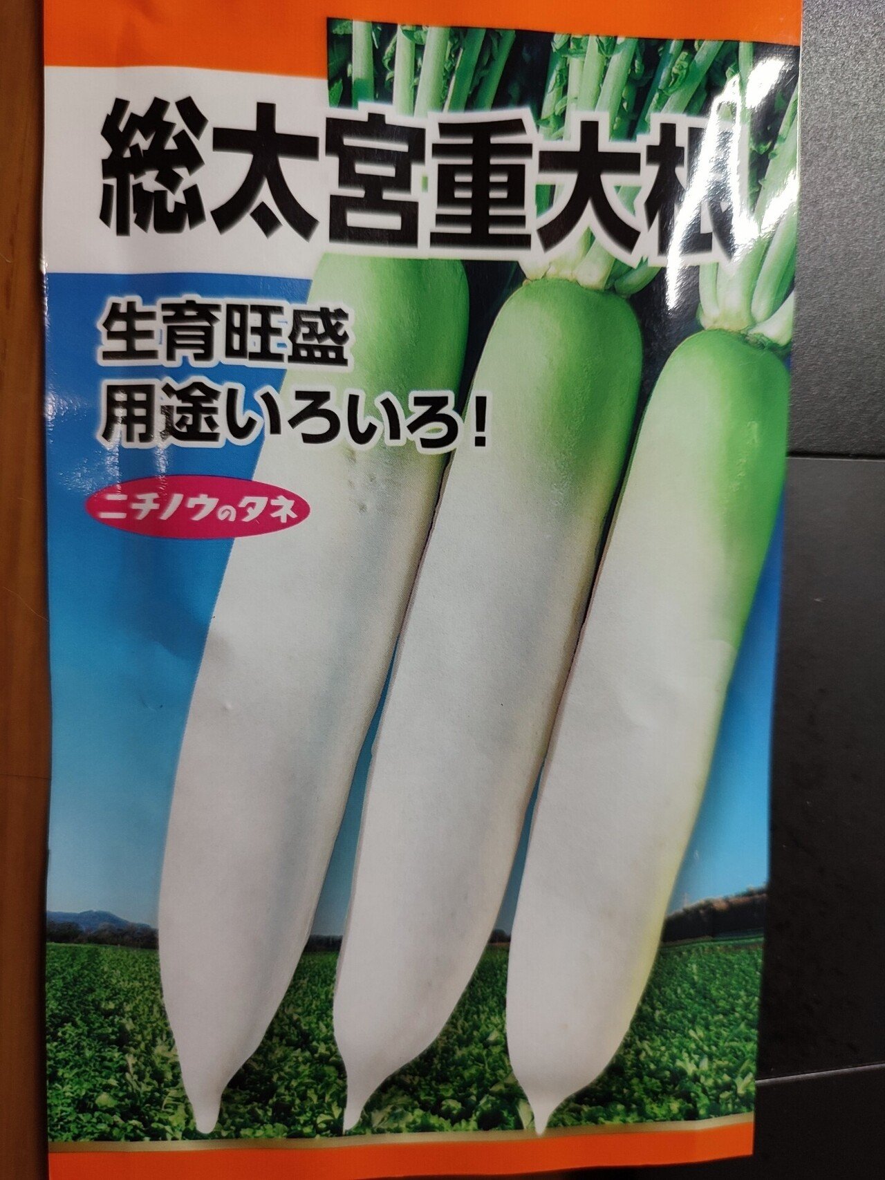 ダイコン 総太宮重大根 固定種 21 9 16更新 ひろせ しゅんじ のんびり農園 Note