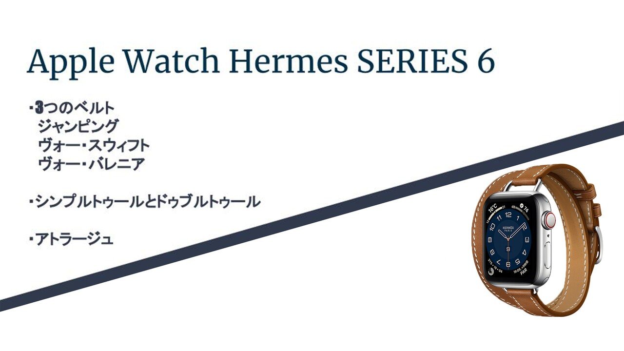 Apple Watch Hermesについて 〜伝えたいベルトの違い〜｜takashi t f