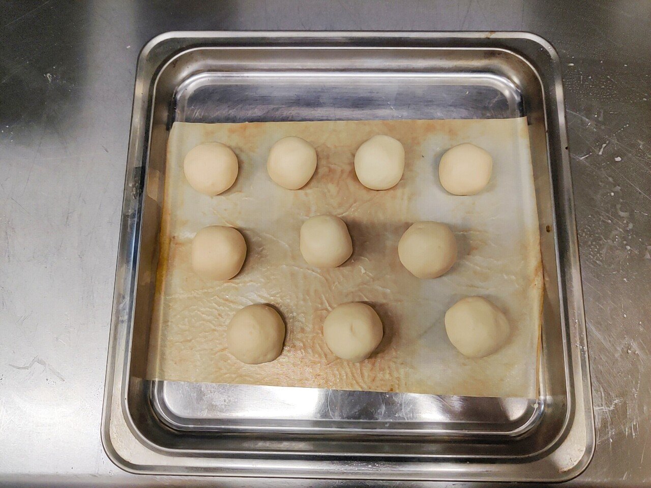 白玉粉でポンデケージョ 修家大雄 レストラン ラ フェ Note