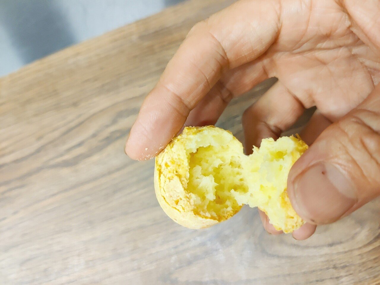 白玉粉でポンデケージョ 修家大雄 レストラン ラ フェ Note