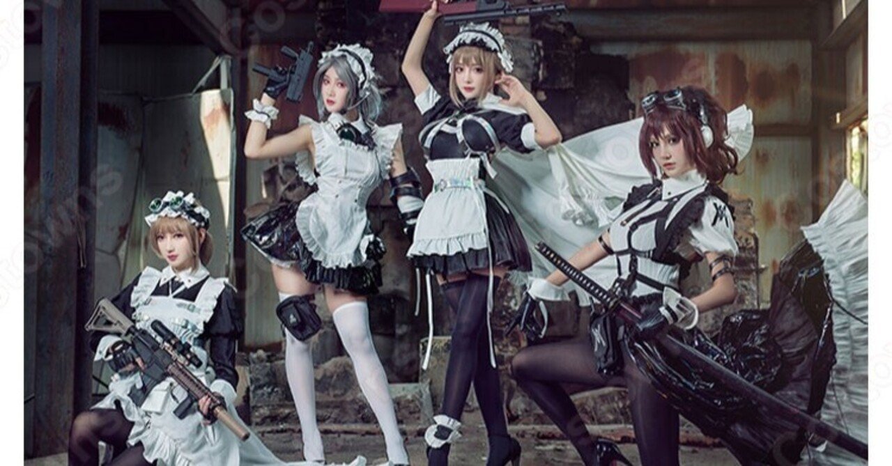 バトルメイド コスプレ衣装 メイド服 ハロウィン 仮装