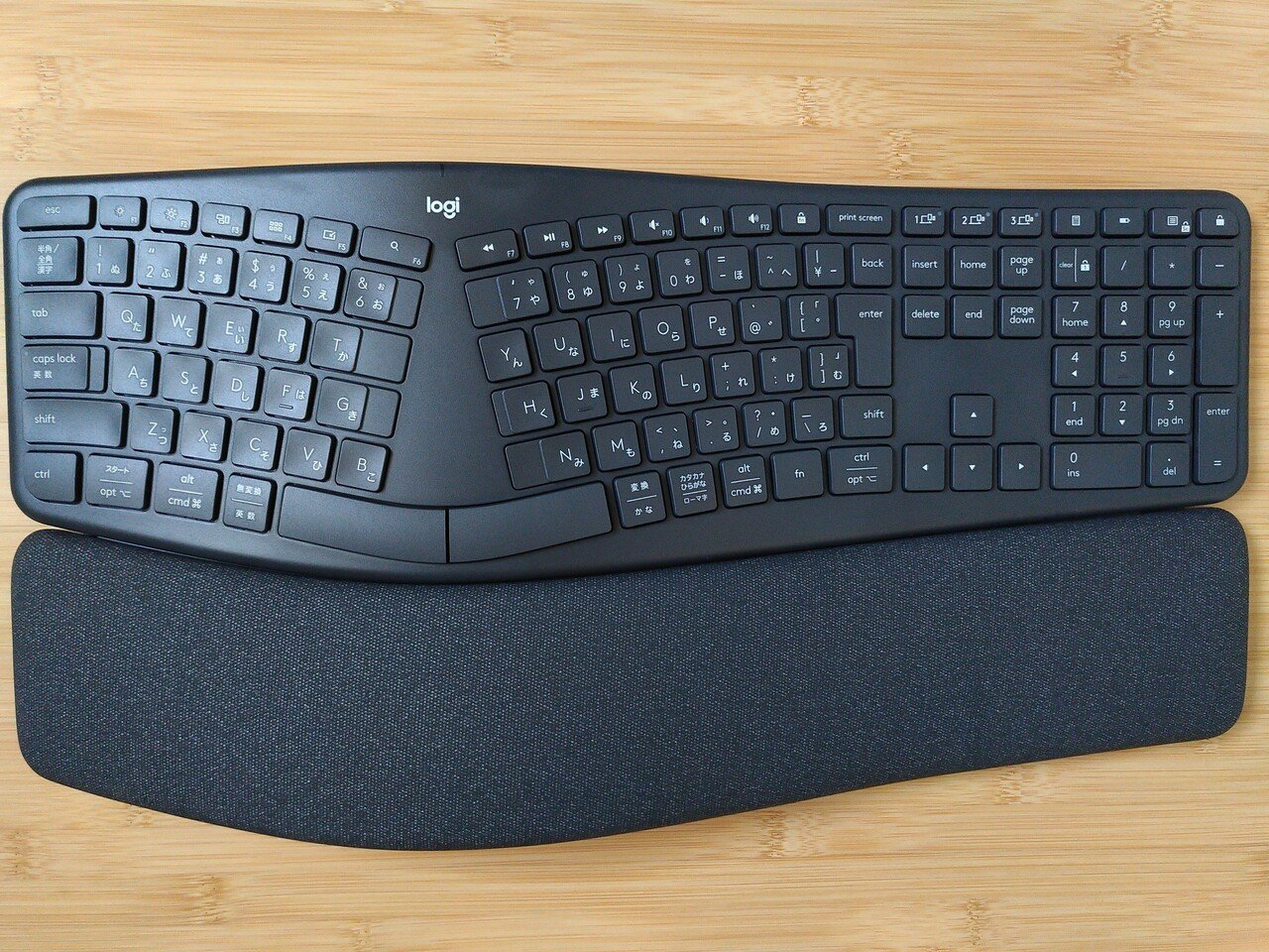 ロジクール初 エルゴノミックキーボード K860 レビュー 開封＆初期設定