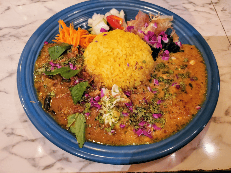 『旧水曜カレー （curry curry curry）』　福山　メニュー