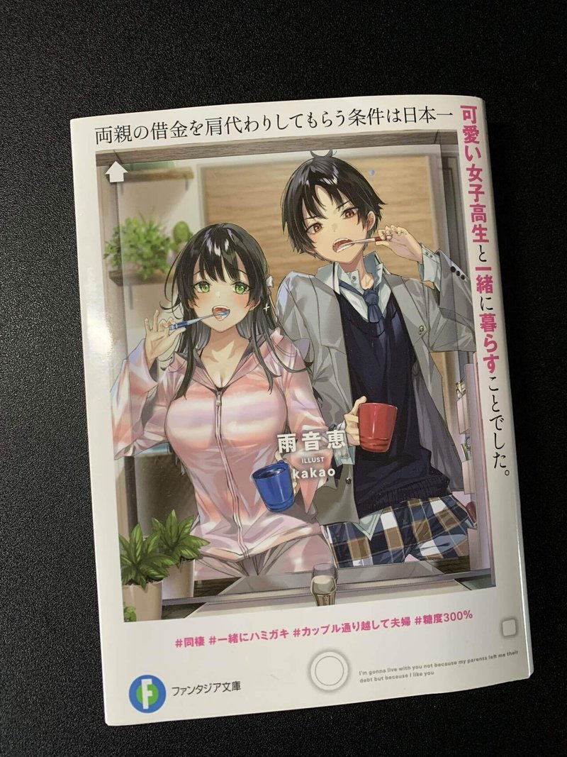 読んだ小説を褒めながら紹介するnote 両親の借金を肩代わりしてもらう条件は日本一可愛い女子校生と一緒に暮らすことでした 篇 御子柴 流歌 Note