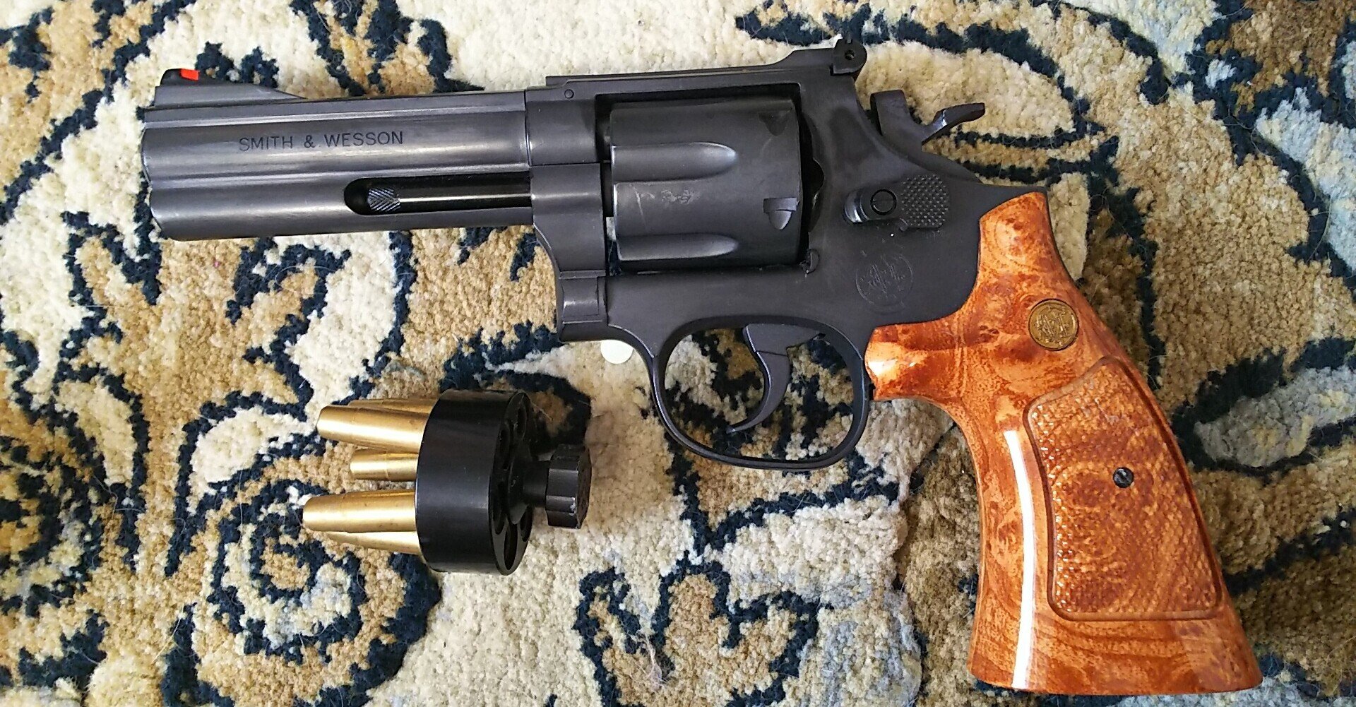 クラウンモデル S W M586 ガスリボルバー フルサイズカートカスタム 郭公 Note クラウンモデル S W M586 ガスリボルバー フルサイズカートカスタム 郭公 Note