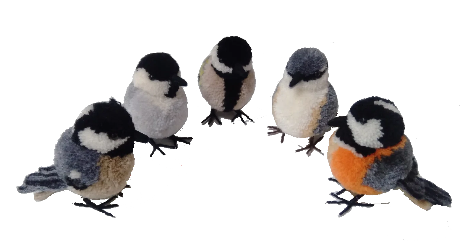 ぽんぽんで日本の野鳥650種をつくる！その12｜すずめ