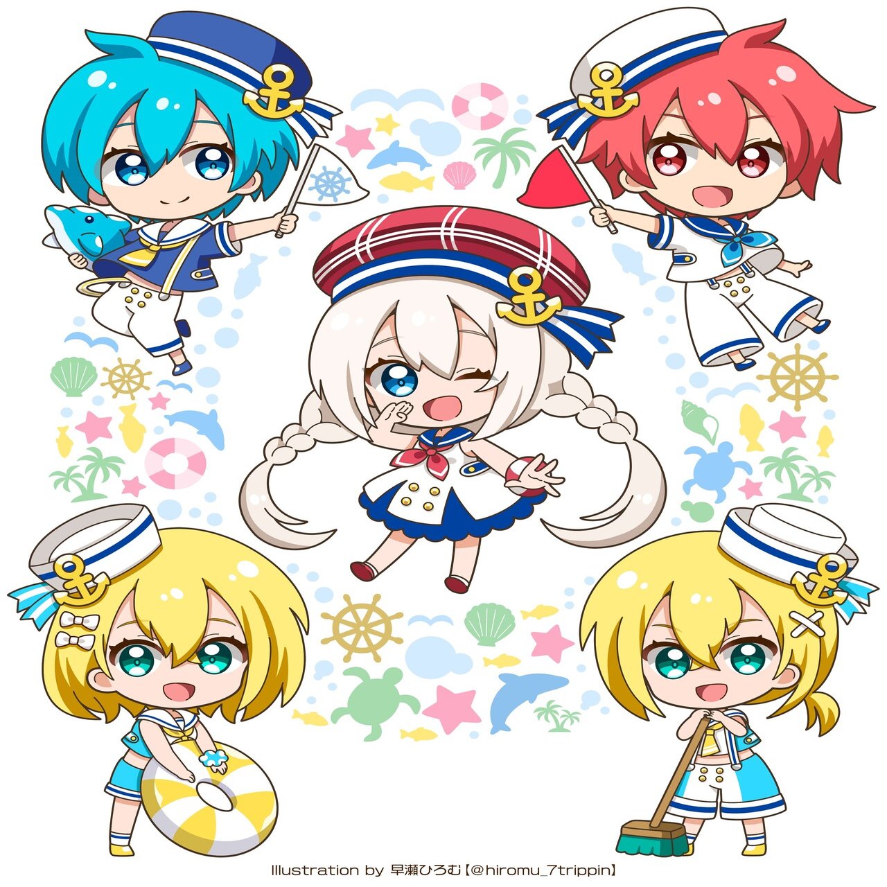 アニメ風タッチsdイラストレーター 早瀬ひろむ ｓｄイラストレーター Note