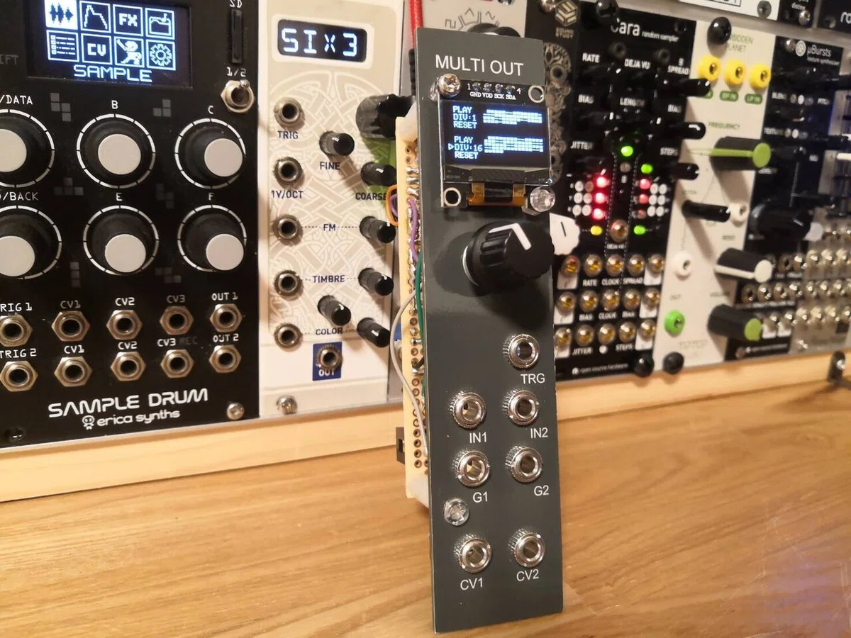 1200円で作るSH-101型CV/GATEシーケンサー-モジュラーシンセ自作 