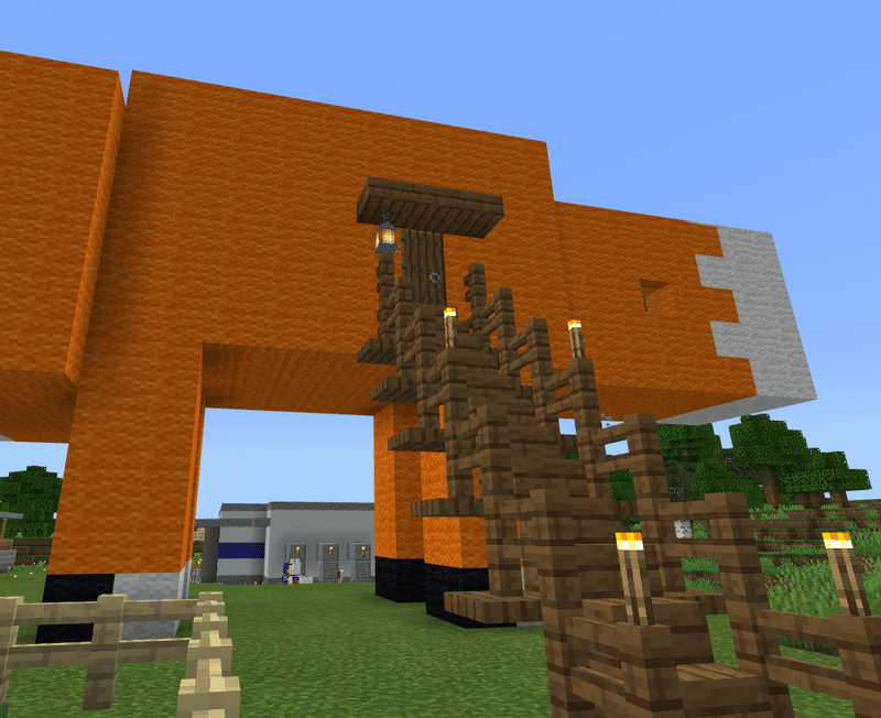 マイクラ記録 6 キツネをつくる オーリオ Note