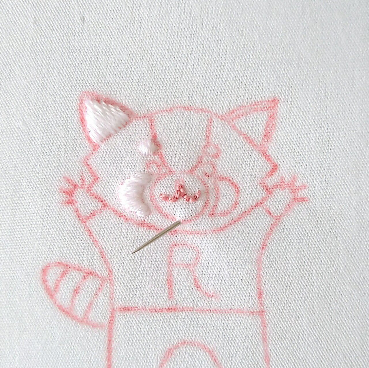 ベロフク　大正ロマン紗に縫取(刺繍)朝顔 d7102539e8908a28ad0e526e05f3ae