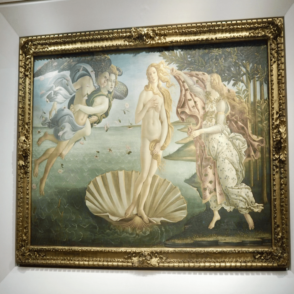 フィレンツェの休日 #2 〜麗しのウフィツィ美術館で午後のひと時を