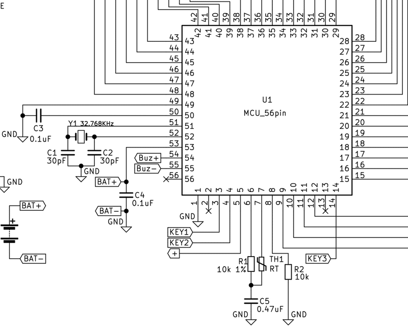 16_コントローラ部の回路図(拡大)