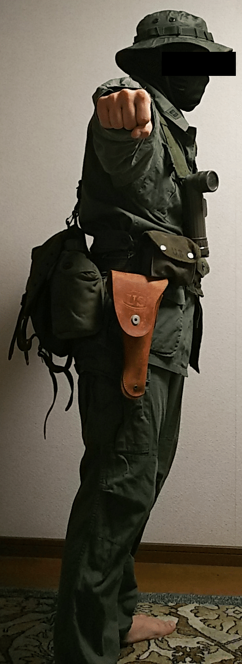 ベトナム装備　個人装備 サバゲ装備 ベトナム風｜郭公