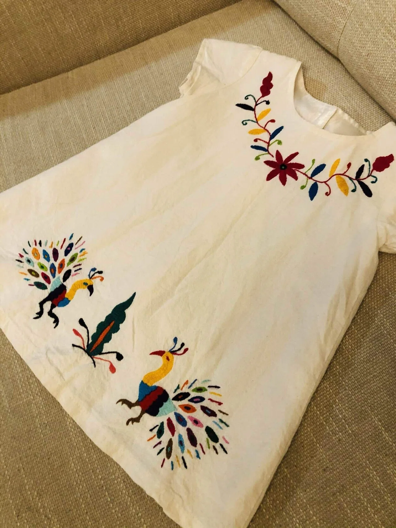 メキシコ民芸品①オトミ刺繍｜えりん