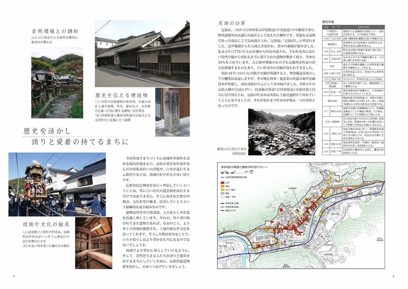 豊田市足助伝統的建造物群保存地区　概要パンフレット-2