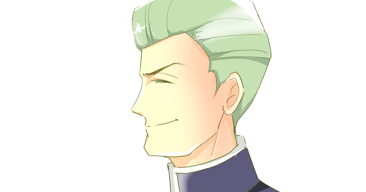 ハミルトン横顔にやり