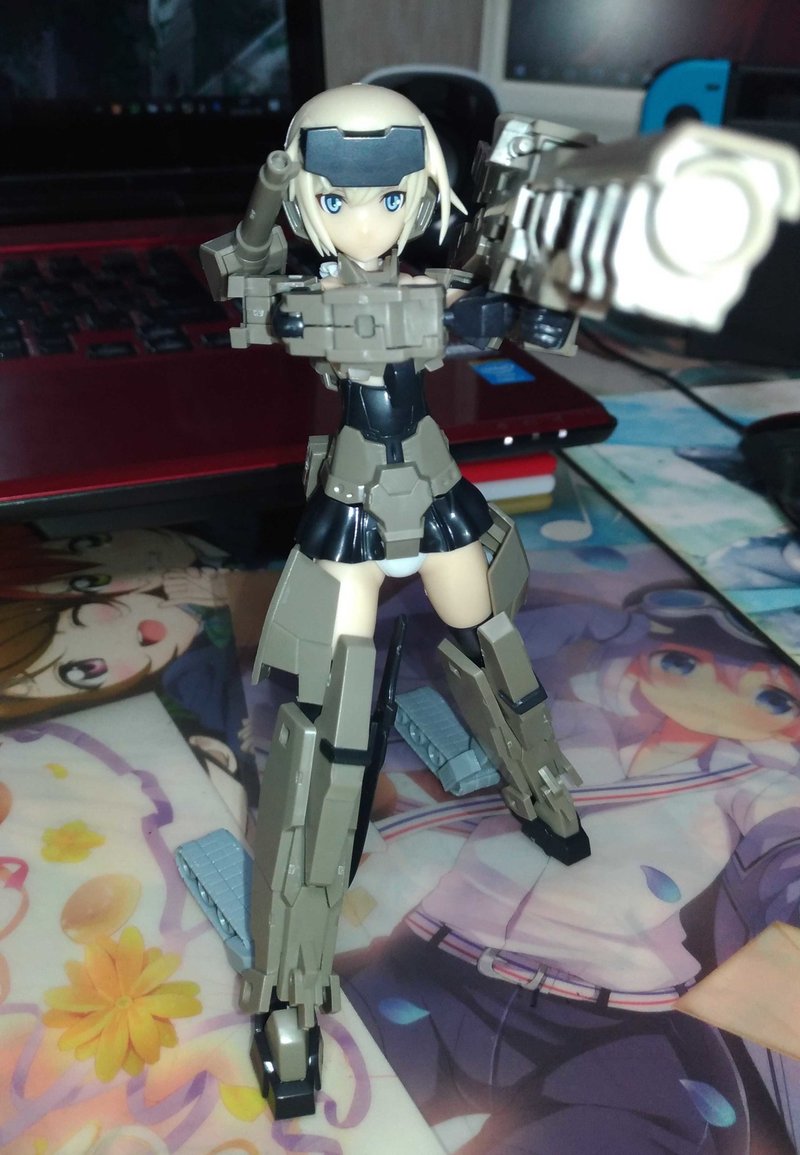 プラモに挑戦 フレームアームズ ガール製作日記 轟雷編 フォルト Note プラモに挑戦 フレームアームズ ガール製作日記 轟雷編 フォルト Note