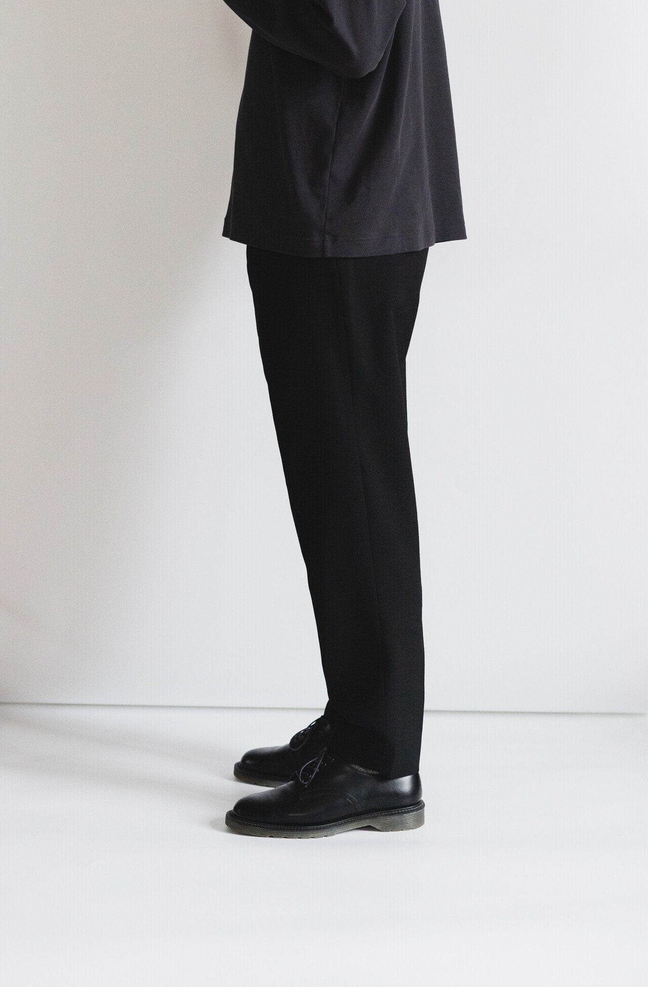 MARKAWARE 25SS ウールトロピカル スラックス 黒 サイズ2 WOOL