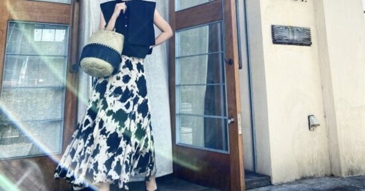 TVドラマ「理想のオトコ」 里々佳様着用「splash pattern flare  