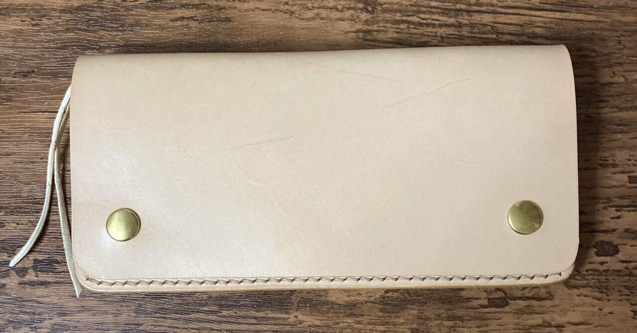 トラッカーウォレット作成①｜gen_leather