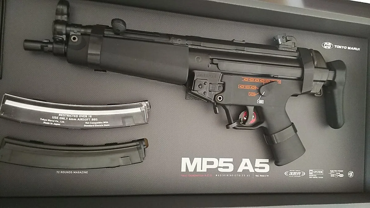 東京マルイ 次世代電動ガン MP5A5 エアガンレビュー｜郭公