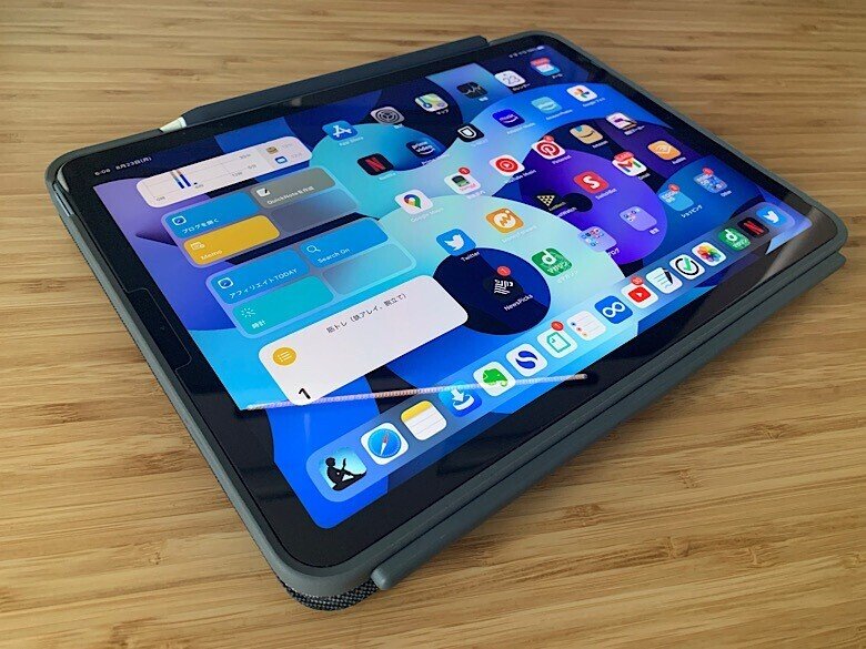 Combo Touch iPad Air4レビュー】Magic Keyboardと比較しても大