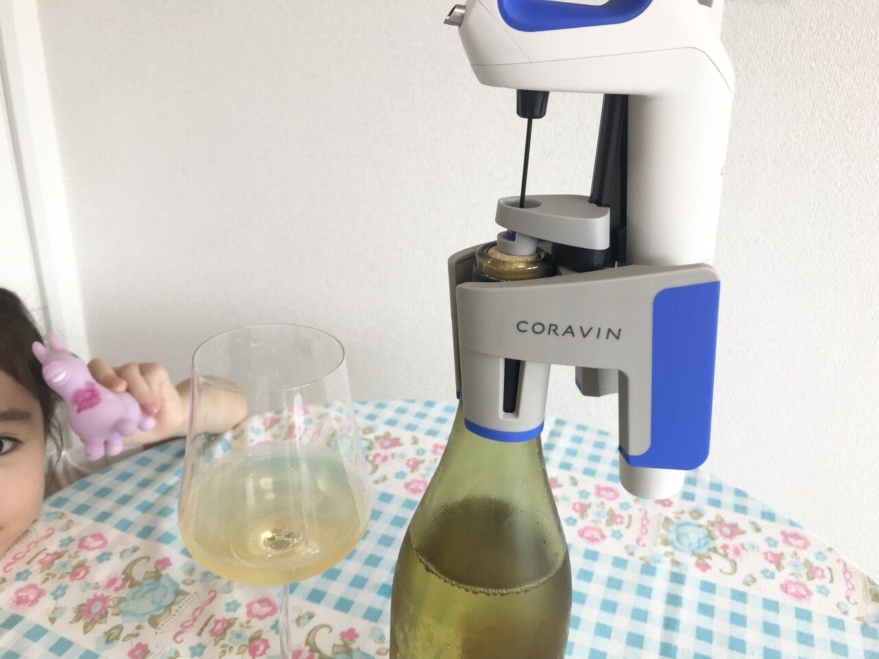 自作 接続ホース コラヴァン(Coravin)と高圧ガスボンベを繋げる