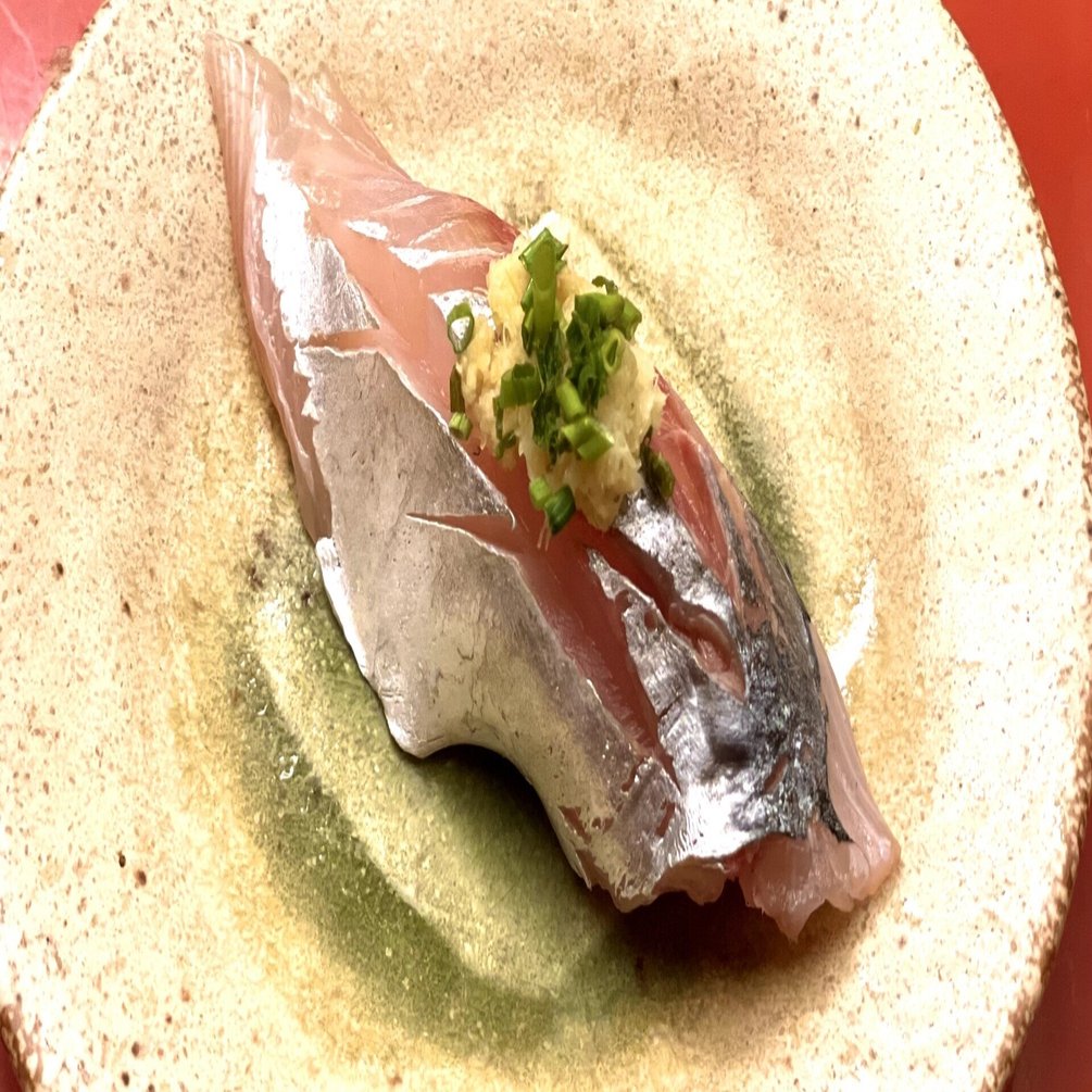 アジの握りが美味しいです 73歳すし屋のnote 74歳すし屋のnote 現役 Note