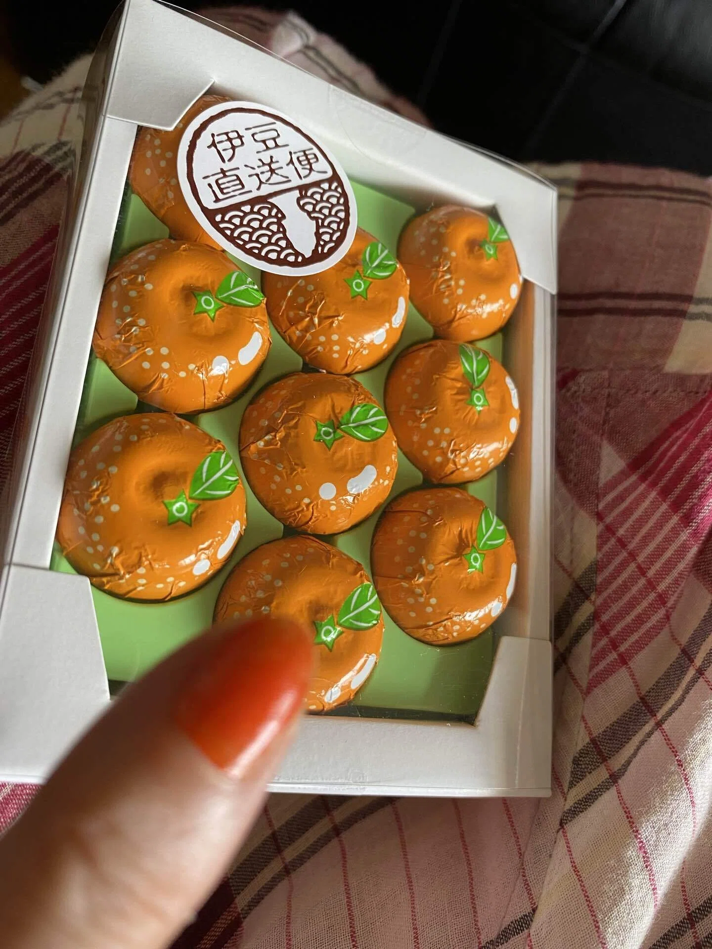 みかんチョコと過ごす雨の日｜すやすや姫