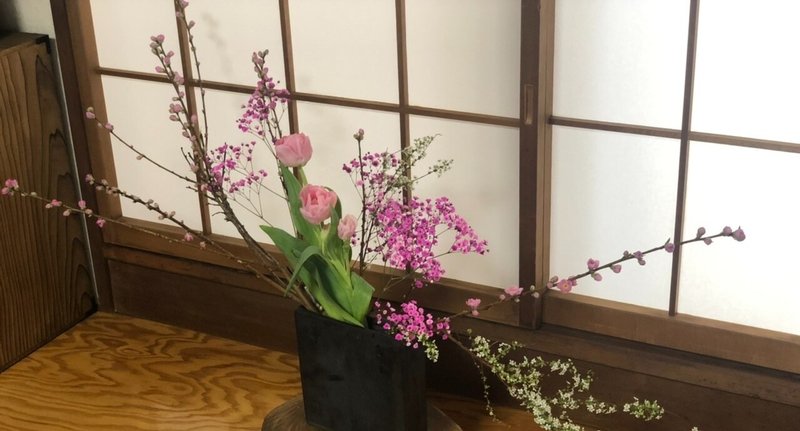 花を生ける 時に描く 華色切絵 平石智美のカラー切り絵を楽しむnote Note