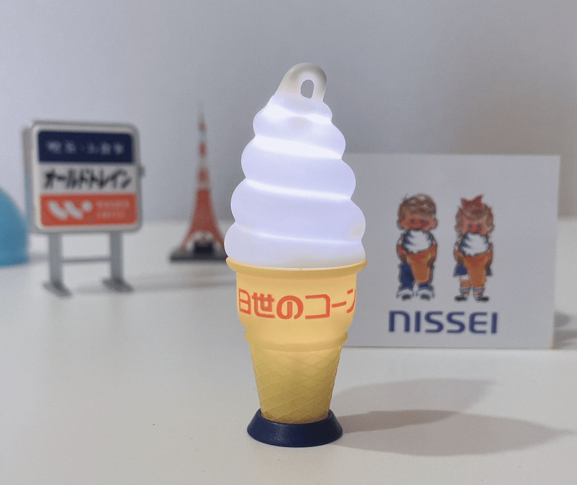 NISSEI⁄ソフトクリームディスプレイライト⁄店頭用非売品⁄アイス