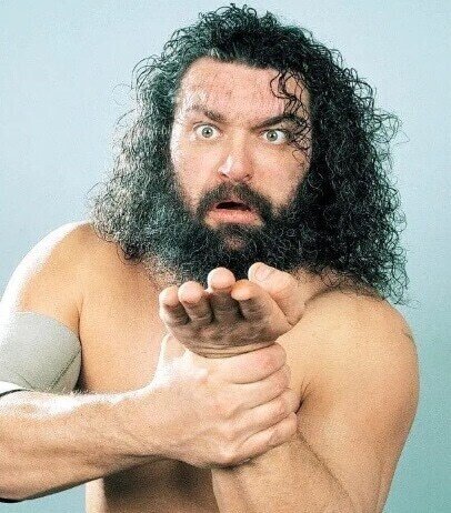 wwe wwf wcw プロレスフィギュア　ブルーザーブロディ（中腰ポーズ） WWF WWE 全日本プロレス ブルーザーブロディ フィギュア