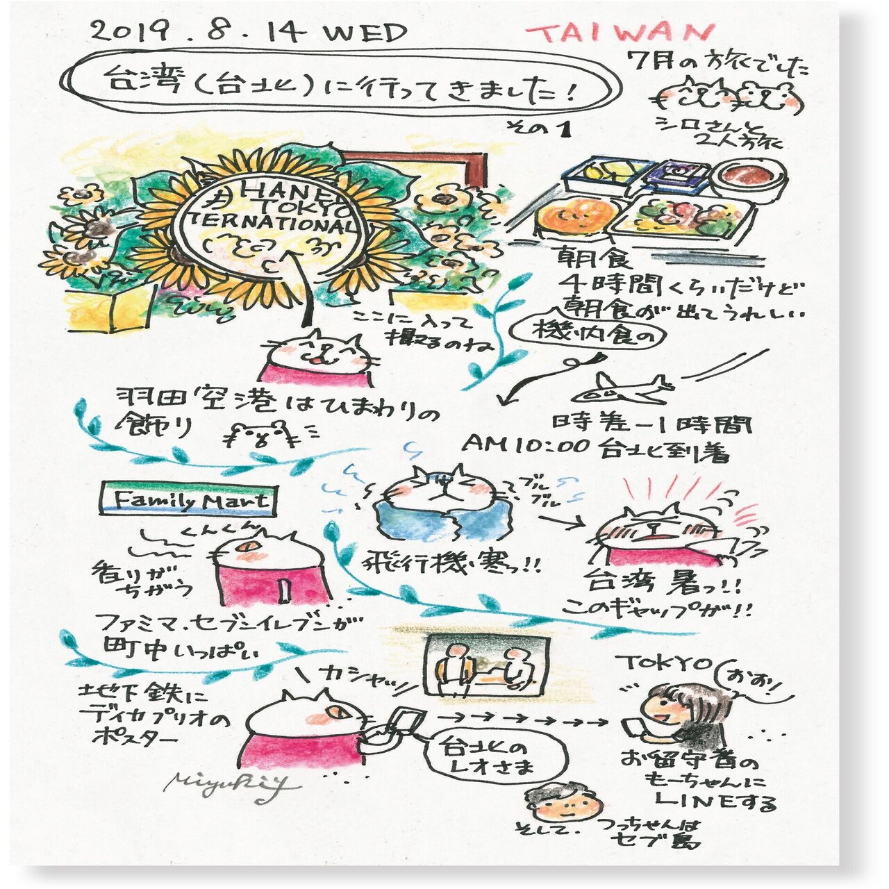 おとな 絵日記 のススメ 気に入った写真やカードをペタッ 簡単コラージュのススメ 朝日新聞出版さんぽ Note