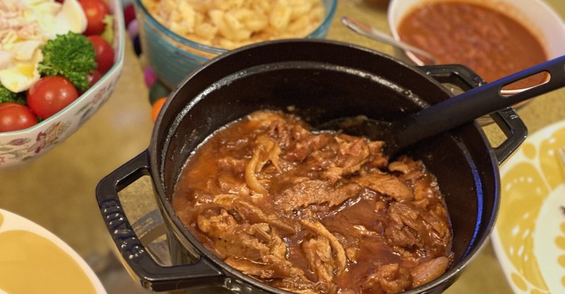 【コストコ肉を食べよう③】サンドイッチにしても美味しい、プルドポークを作ってみよう。