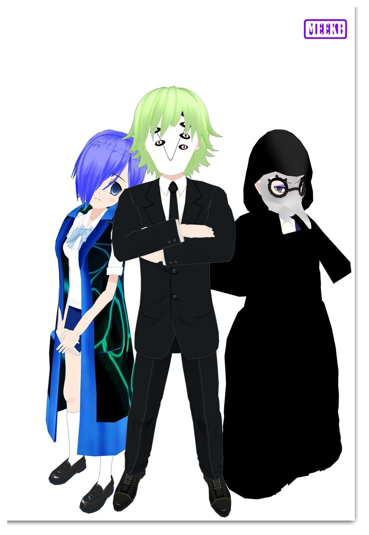 コミpo でヤバイ3人と新キャラ 空巫女 Note