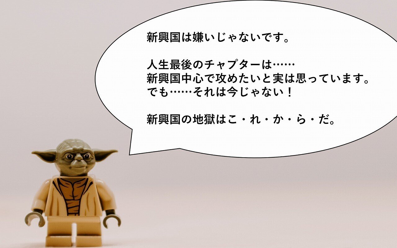 じっちゃまtwitter 新興国株を買うべき 未だです 新興国の地獄はこ れ か ら だ とは Jicchama Com Emerging Countries じっちゃまの米国株投資を学ぶウサギ Note