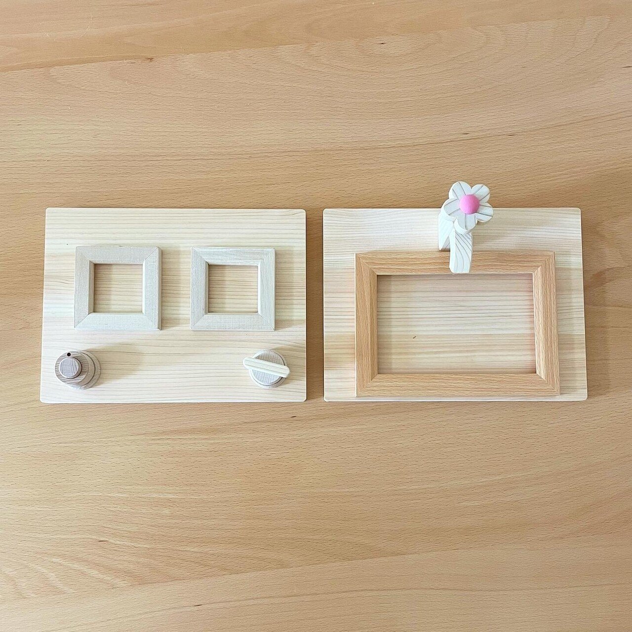 子育ておもちゃ どこでも運べる 木製ままごとキッチン のシンプルな作り方 Cozue Note
