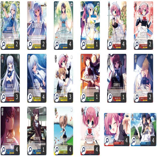 ヴァイスシュヴァルツ】グリザイア新弾Updateについて｜きょー