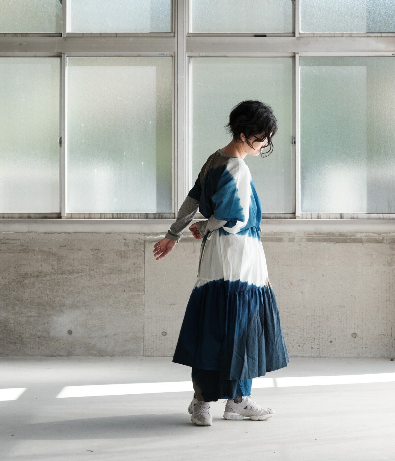 服と着物と天然石さま専用（原画）春風が吹く街 ほか　2点おまとめ 四季の展示「秋風によせて」 | 横浜・川崎・東京 着つけ教室