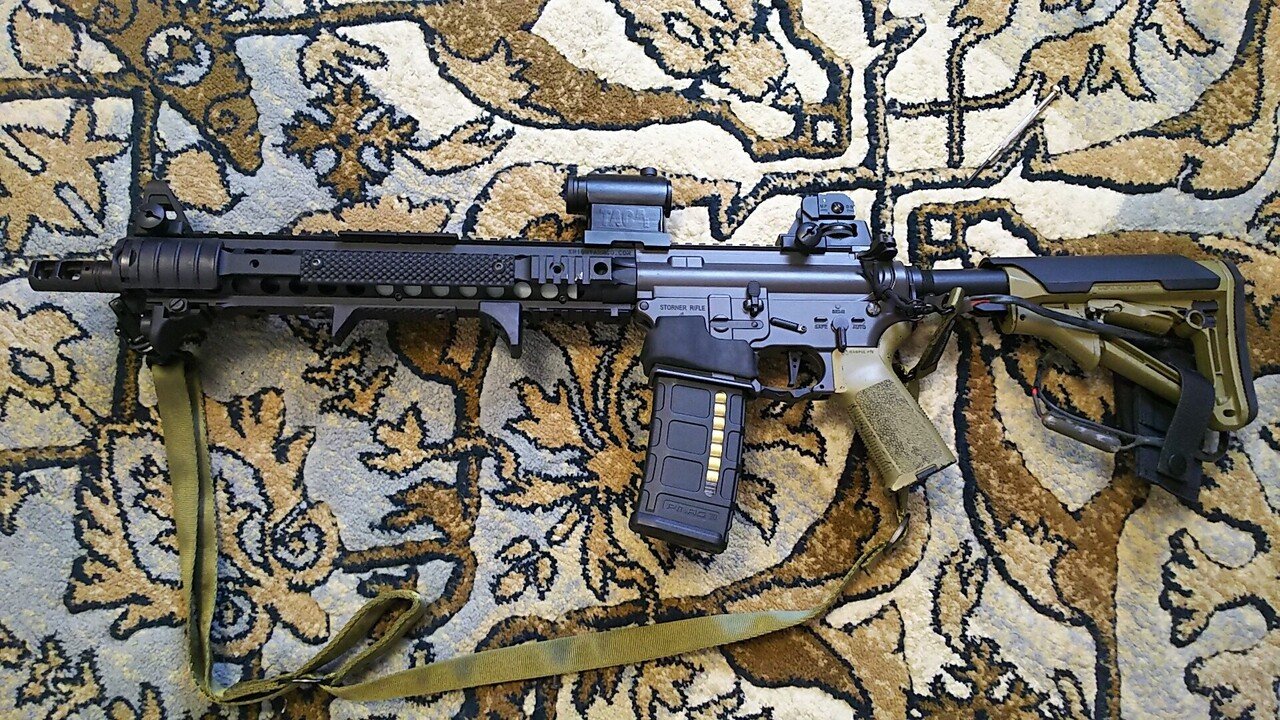マルイSR16フルカスタム 一挺の銃 二つの顔|郭公 マルイSR16フルカスタム 一挺の銃 二つの顔|郭公