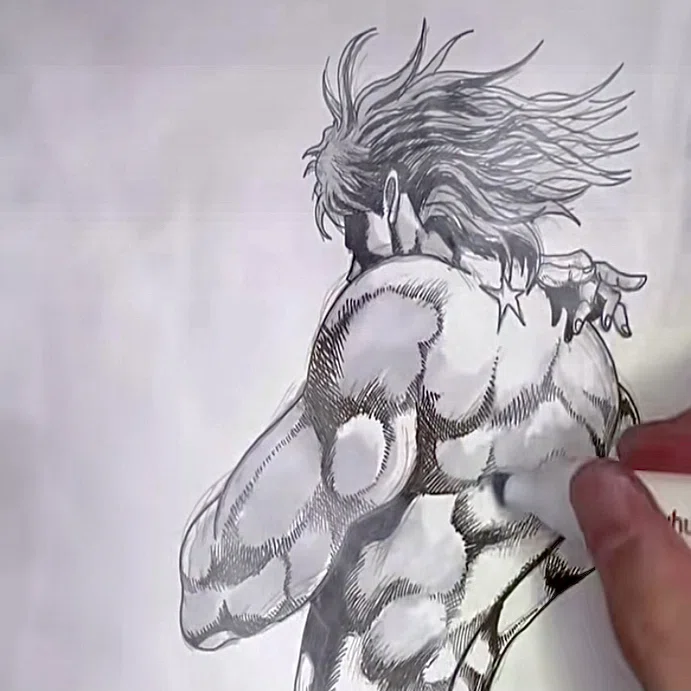きさま！見ているなッ！DIOを描いてみた｜若山 倫(ワカ)