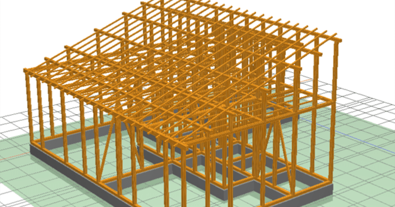 木造の構造設計 構造設計｜ARCHITREND ZERO｜3D建築CAD｜福井コンピュータ
